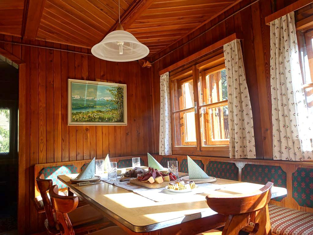 Lukas Hansl Hütte im Salzburger Lungau ... Blick in die heimelige Wohnküche